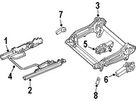 Foto de Motor de Asiento Original para Dodge Durango Jeep Grand Cherokee Jeep Commander Chrysler Marca CHRYSLER Nmero de Parte 5135113AB