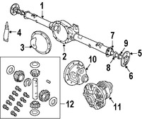 Foto de Eje Propulsor Original para Dodge Durango Chrysler Marca CHRYSLER Nmero de Parte 52111370AD