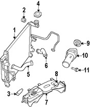 Foto de Tapa del Tanque de recuperacin de Refrigerante Original para Jeep Liberty Dodge Nitro Dodge Ram 2500 Dodge Ram 1500 Marca CHRYSLER Nmero de Parte 68020726AB