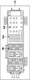 Foto de Caja de Fusibles Original para Jeep Liberty 2008 2009 Dodge Nitro 2008 2009 Marca CHRYSLER Nmero de Parte 4692235AJ