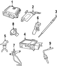 Foto de Computadora del Motor Original para Jeep Grand Cherokee 2007 Marca CHRYSLER Nmero de Parte 5149089AD