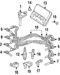 Foto de Computadora del Motor Original para Jeep Grand Cherokee 2008 Jeep Commander 2008 Marca CHRYSLER Remanufacturado Nmero de Parte RL150258AC