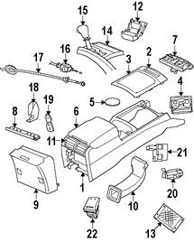 Foto de Interruptor Caja de Transferencia Original para Jeep Grand Cherokee Jeep Commander Marca CHRYSLER Nmero de Parte 56050139AG