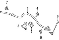 Foto de Enlace extremo de Barra Estabilizadora de Suspension Original para Jeep Grand Cherokee Jeep Commander Marca CHRYSLER Nmero de Parte 52089486AE