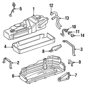 Foto de Unidad Emisora del Tanque de Combustible Original para Jeep Grand Wagoneer Jeep Wagoneer Marca CHRYSLER Nmero de Parte 53006586