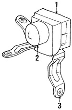 Foto de Mdulo de control de ABS Original para Jeep Grand Cherokee 1999 2000 2001 2002 Marca CHRYSLER Nmero de Parte 56041022AH