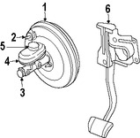 Foto de Vlvula de Control Reforzador de Frenos de Potencia Original para Jeep Grand Cherokee 2002 1999 2000 2001 2003 2004 Marca CHRYSLER Nmero de Parte 5011263AA