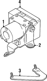 Foto de Mdulo de control de ABS Original para Jeep Cherokee 1998 1999 2000 1997 Jeep Grand Cherokee 1997 1998 Marca CHRYSLER Nmero de Parte 56027931AC