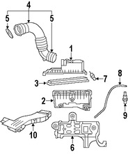 Foto de Manguera Vlvula PCV Original para Jeep Patriot 2007 Jeep Compass 2007 Marca CHRYSLER Nmero de Parte 5047001AA