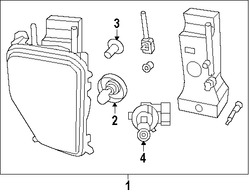 Foto de Faro Original para Jeep Liberty 2008 2009 2010 2011 2012 Marca CHRYSLER Nmero de Parte 57010170AE