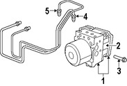 Foto de Mdulo de control de ABS Original para Jeep Wrangler 2008 Marca CHRYSLER Nmero de Parte 68030936AB