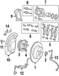 Foto de Lnea hidrulica de Freno Original para Jeep Wrangler Marca CHRYSLER Nmero de Parte 68171944AE