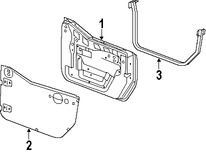 Foto de Carcasa de puerta Original para Jeep Wrangler Marca CHRYSLER Nmero de Parte 68028607AB