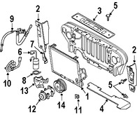 Foto de Embrague del Compresor de Aire Acondicionado Original para Jeep Wrangler 2000 2001 2002 Marca CHRYSLER Nmero de Parte 5014415AA