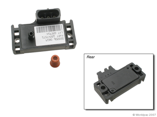 Foto de Sensor de Presion Absoluta para Buick, Chevrolet, GMC, Geo, Oldsmobile, Pontiac Marca Delphi Nmero de Parte W0133-1612988