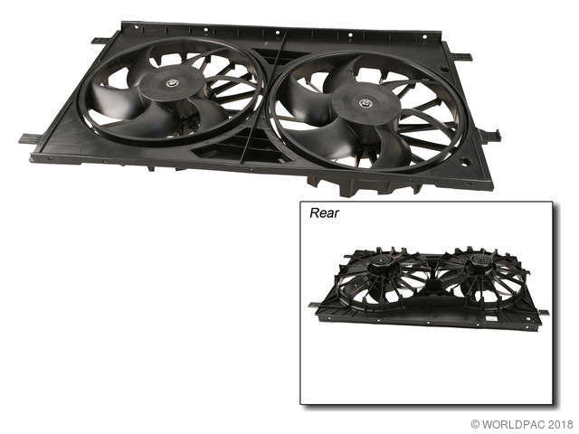 Foto de Montura de ventilador de enfriado de motor para Jeep Patriot Jeep Compass Dodge Caliber Dodge Avenger Chrysler Sebring Chrysler 200 Marca Dorman Nmero de Parte W0133-2081267