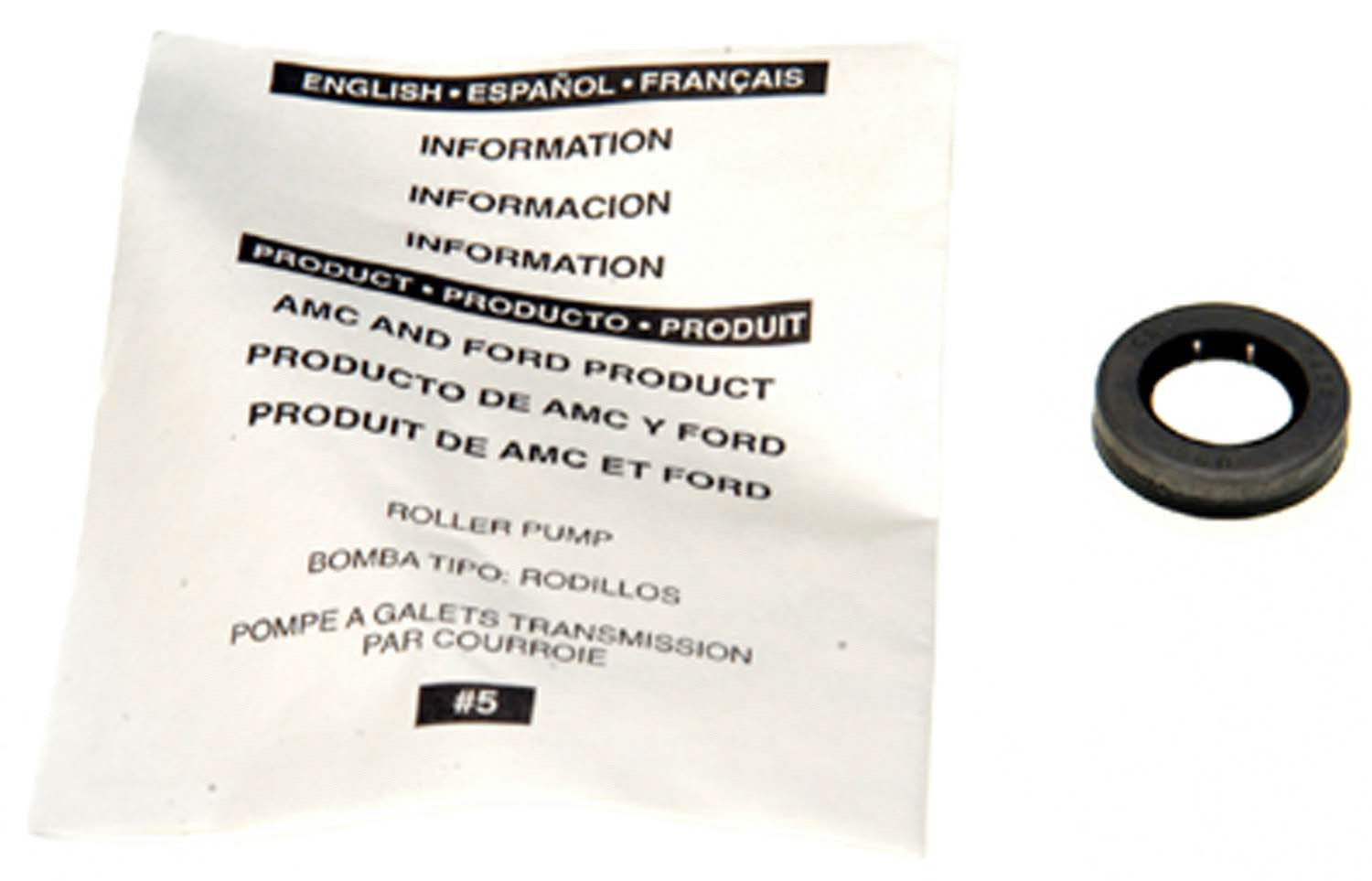 Foto de Kit de Sellantes Eje de Bomba Direccin Hidrulica para Ford F-100 1966 American Motors Rebel 1966 Marca EDELMANN Nmero de Parte 8713