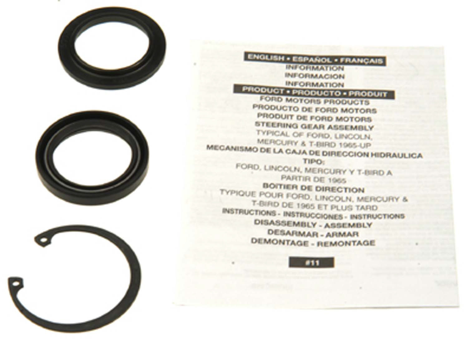 Foto de Kit de Sellos de Eje de Cruces para Ford Lincoln Mercury Mazda Marca EDELMANN Nmero de Parte #8779