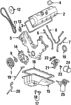 Foto de Engranaje del Cigueal Original para Ford Lincoln Mercury Marca FORD Nmero de Parte XL3Z6306AA