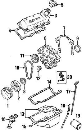 Foto de Tapn de Aceite Original para Ford Taurus Marca FORD Nmero de Parte F4DZ6766AFFV