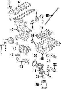 Foto de Crter Original para Ford Lincoln Mercury Marca FORD Nmero de Parte 7T4Z6675A