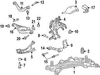 Foto de Brazo remolcador de suspensin Original para Ford Fusion Mercury Milan Lincoln MKZ Marca FORD Nmero de Parte 7E5Z5A972L