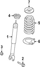 Foto de Aislante de Muelle Original para Ford  Lincoln Marca FORD Nmero de Parte AA8Z5586B