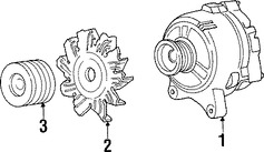 Foto de Polea del Alternador Original para Ford Mercury Marca FORD Nmero de Parte E6DZ10344C