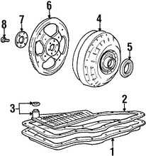 Foto de Plato Flexible Transmisin Automt Original para Ford Taurus Ford Windstar Mercury Sable Marca FORD Nmero de Parte F5DZ6375A