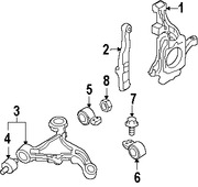 Foto de Rtula de direccin Original para Ford Five Hundred Ford Freestyle Mercury Montego Marca FORD Nmero de Parte 5F9Z3K185AR