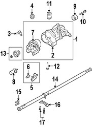 Foto de Tornillo de Brazo de Control de Suspension Original para Mercury Montego Mercury Sable Ford Taurus Ford Taurus X Marca FORD Nmero de Parte W708740S439