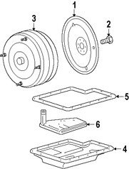 Foto de Plato Flexible Transmisin Automt Original para Ford F-250 Super Duty Ford F-350 Super Duty Marca FORD Nmero de Parte 8C3Z6375A