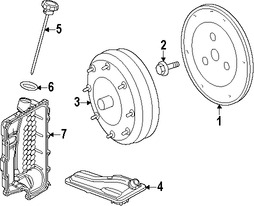 Foto de Convertidor de Torque Original para Ford Explorer Ford  Lincoln Punto Lincoln MKS Marca FORD Remanufacturado Nmero de Parte DA5Z7902D