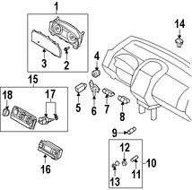 Foto de Interruptor de Control Motor del Ventilador Original para Ford Edge 2007 2008 2009 2010 Marca FORD Nmero de Parte 7T4Z18578A