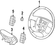 Foto de Interruptor Control de Crucero Original para Lincoln MKX Lincoln Navigator Marca FORD Nmero de Parte 8A1Z9C888CA