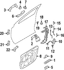 Foto de Freno de puerta Original para Ford Edge Lincoln MKX Marca FORD Nmero de Parte AT4Z7823552A