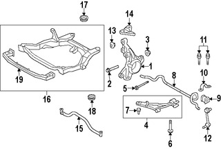 Foto de Soporte / Compacto del motor Original para Ford Edge Lincoln MKX Marca FORD Nmero de Parte DT4Z5C145A