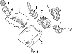 Foto de Conjunto Cilindro de Encendido Original para Ford Fiesta Marca FORD Nmero de Parte BE8Z11582B