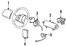 Foto de Interruptor para deshabilitar Air Bag lado Pasajero Original para Ford F-150 2004 2005 2006 Lincoln Mark LT 2006 2007 2008 Marca FORD Nmero de Parte 4L3Z14B268AA