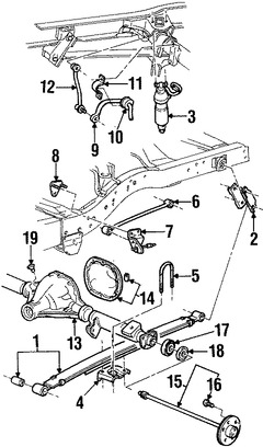 Foto de Sello del Eje Propulsor Original para Ford Mercury Marca FORD Nmero de Parte E3TZ1S177A