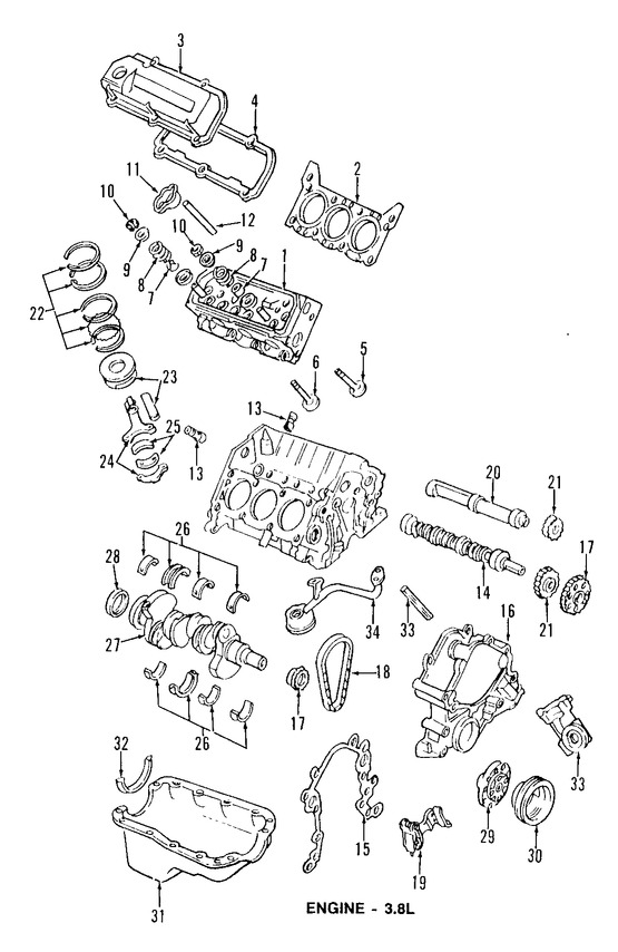 Foto de Culata del motor Original para Ford Windstar 1996 Marca FORD Nmero de Parte F65Z6049BE