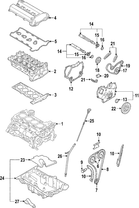 Foto de Tensor de la Cadena de Eje de Equilibrio Original para Saab 9-3 Saab 9-5 Marca GM Nmero de Parte 90537300