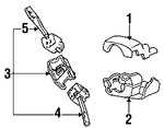 Foto de Interruptor del limpiaparabrisas Original para Honda Accord Marca HONDA Nmero de Parte 35256SM4G81