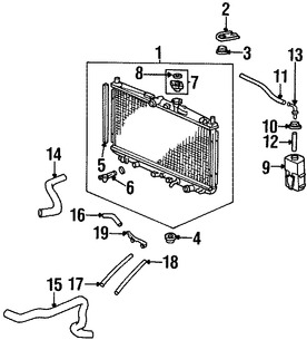 Foto de Manguera de Enfriado de Aceite Transmisin Automtica Original para Honda Accord 1999 2000 2001 2002 Marca HONDA Nmero de Parte 25212PAAA00