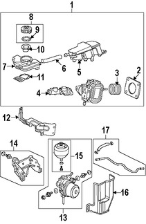 Foto de Depsito del Cilindro Maestro del Freno Original para Honda Civic Acura ILX Marca HONDA Nmero de Parte 46661SNCA01