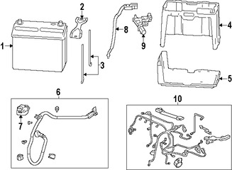 Foto de Arns de Cables del Motor Original para Honda Civic 2012 2013 2014 2015 Marca HONDA Nmero de Parte 32110RW0A00