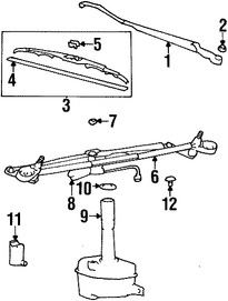 Foto de Tapa de Depsito de Lquido Limpiaparabrisas Original para Hyundai Kia Marca HYUNDAI Nmero de Parte 9862339000