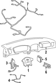 Foto de Cable Espiral Bolsa de Aire Original para Hyundai Sonata Hyundai XG300 Hyundai XG350 Marca HYUNDAI Nmero de Parte 9349038001