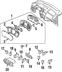 Foto de Interruptor de Luz anti-niebla Original para Hyundai Tucson 2005 Marca HYUNDAI Nmero de Parte 937402E000CA