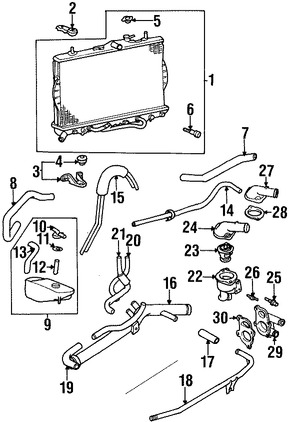 Foto de Manguera Bypass de refrigerante Original para Hyundai Accent Marca HYUNDAI Nmero de Parte 2547226001